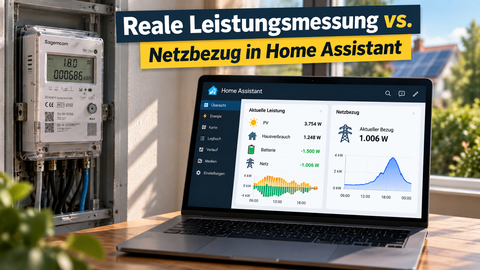 Leistungsmessung vs Netzbezug