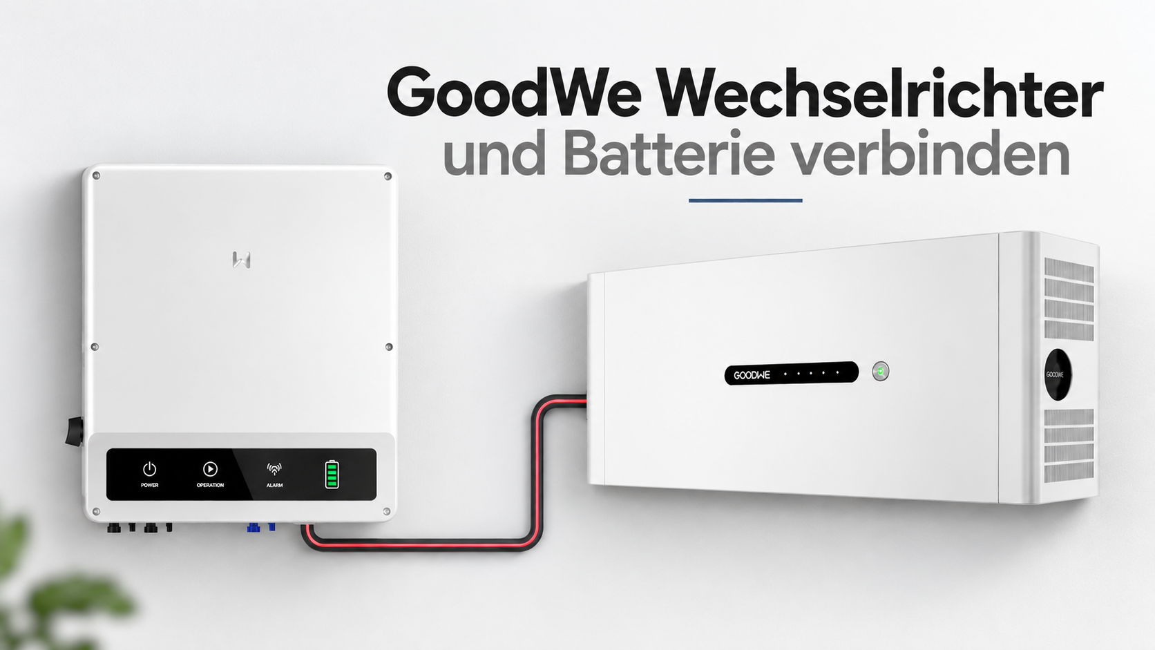 Wechselrichter Batterie